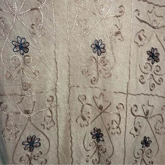 Just Cruising western embroidered shirt with fringe - Picture 6 of 8